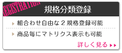 規格分類登録